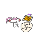 Small prok buns with freckle.（個別スタンプ：30）