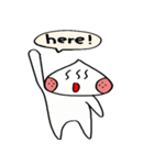 Small prok buns with freckle.（個別スタンプ：32）