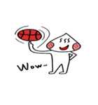 Small prok buns with freckle.（個別スタンプ：37）