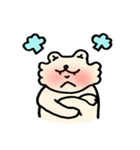 ふわもこしろ（個別スタンプ：11）