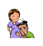Sunda Couple（個別スタンプ：8）