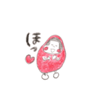 だるま3兄妹（個別スタンプ：8）