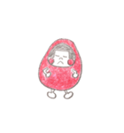 だるま3兄妹（個別スタンプ：11）