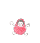 だるま3兄妹（個別スタンプ：40）
