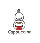 Rabbit Coffee Lover（個別スタンプ：2）