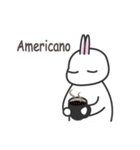 Rabbit Coffee Lover（個別スタンプ：6）