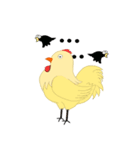 Little yellow chicken（個別スタンプ：3）