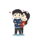 Gold Couple（個別スタンプ：1）
