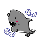 The world of egg shark（個別スタンプ：2）