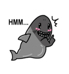 The world of egg shark（個別スタンプ：6）