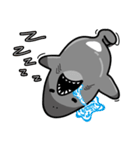 The world of egg shark（個別スタンプ：7）