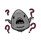 The world of egg shark（個別スタンプ：8）