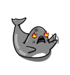The world of egg shark（個別スタンプ：21）