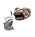 The world of egg shark（個別スタンプ：34）