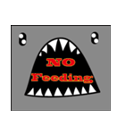 The world of egg shark（個別スタンプ：40）