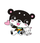 和み柴っこ画伯絵 柴っこ＆シロたん（個別スタンプ：3）