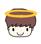 少年の顔のコレクション（個別スタンプ：25）