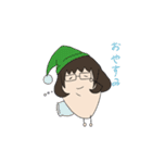 アゴ美ちゃんスタンプ（個別スタンプ：6）