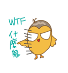JCWu can't focus- again ！ please（個別スタンプ：3）