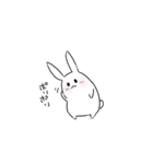 使いやすいゆる敬語うさぎ（個別スタンプ：19）