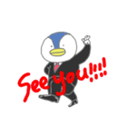 スーツペンギン（個別スタンプ：21）