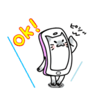 CAスマホユニットスタンプ（個別スタンプ：8）