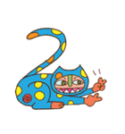 Cats flying in the Circus（個別スタンプ：6）