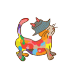 Cats flying in the Circus（個別スタンプ：28）