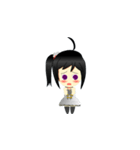 Yuri HK Cute Character（個別スタンプ：6）
