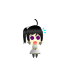 Yuri HK Cute Character（個別スタンプ：12）