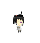 Yuri HK Cute Character（個別スタンプ：16）