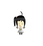 Yuri HK Cute Character（個別スタンプ：17）