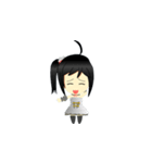 Yuri HK Cute Character（個別スタンプ：21）