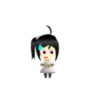 Yuri HK Cute Character（個別スタンプ：26）
