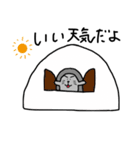 まゆアザラシ2（個別スタンプ：4）