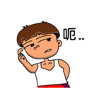 Rude child（個別スタンプ：9）