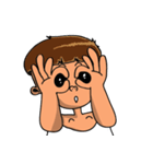 Rude child（個別スタンプ：21）