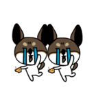 Mamechan and Fukuchan（個別スタンプ：11）