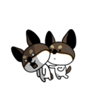 Mamechan and Fukuchan（個別スタンプ：25）