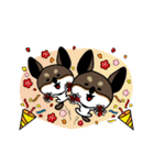 Mamechan and Fukuchan（個別スタンプ：28）