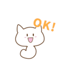 ねこきのこの使いやすいスタンプ（個別スタンプ：1）