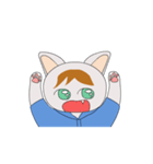 猫物語。（個別スタンプ：4）