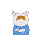 猫物語。（個別スタンプ：9）