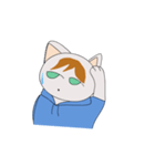 猫物語。（個別スタンプ：17）