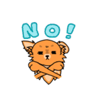 MIX犬 ハンナたん（個別スタンプ：4）