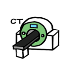 放射線科で使えるスタンプ（個別スタンプ：7）