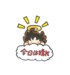 メタボ天使（個別スタンプ：6）