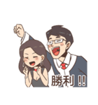 Lawyer Wife ＆ Big Lawyer（個別スタンプ：37）