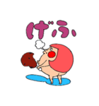 ワラシちゃんの面白スタンプ（個別スタンプ：2）