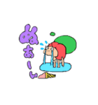 ワラシちゃんの面白スタンプ（個別スタンプ：8）